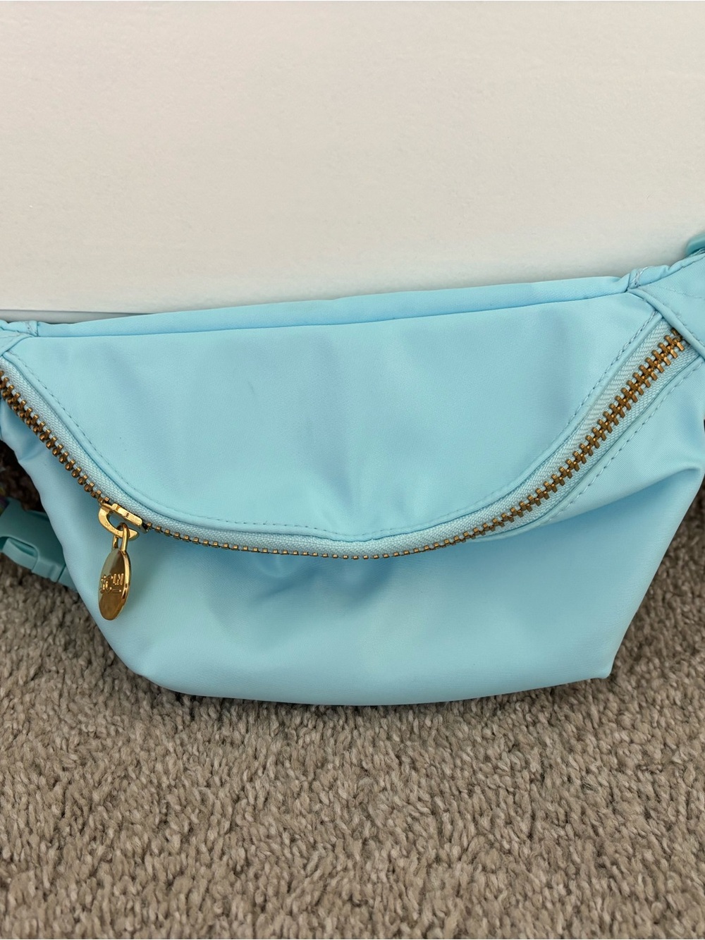 Light Blue Stoney Clover Lane SCL Crossbody Belt Bag